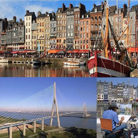 Le Havre De Paix 8 , Les Hauts De Honfleur, Piscine, Wifi Et Parking Gratuits إكوموفيل المظهر الخارجي الصورة